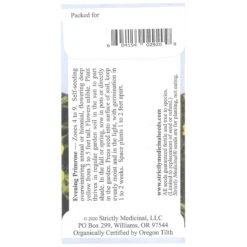 Strictly Medicinal Organic Evening Primrose -Brandt Sales SNV7010 web2