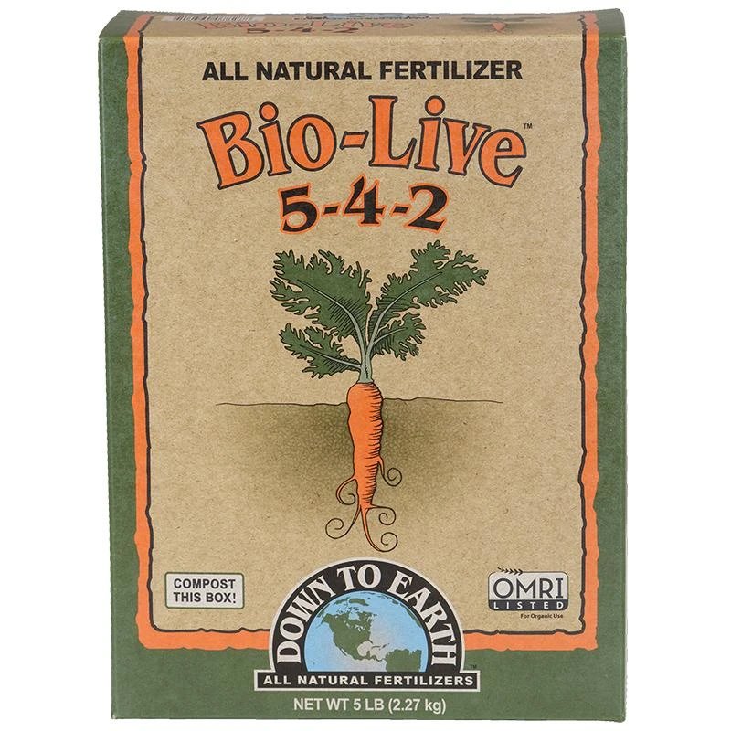 Bio-Live 5-4-2 Fertilizer (5 Lb) 3 Bio-Live 5-4-2 Fertilizer (5 Lb)