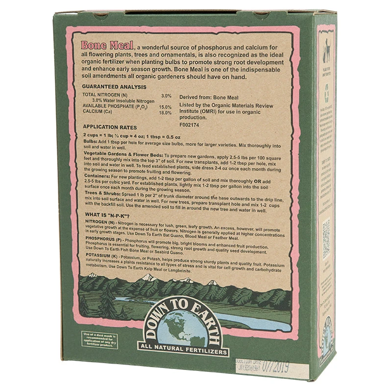 Bone Meal 3-15-0 (5 Lb Box) 4 Bone Meal 3-15-0 (5 Lb Box) - Image 2