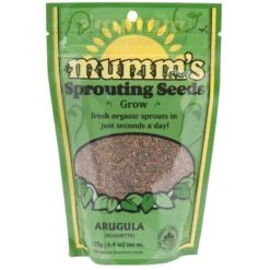 Organic Arugula Sprouting Seeds (4.4 Oz)