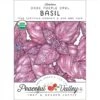 Organic Basil, Dark Purple Opal (pack) -Brandt Sales organic basil dark purple opal pack