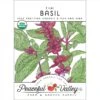 Organic Basil, Thai (pack) 1 Organic Basil, Thai (pack) -Brandt Sales organic basil thai pack