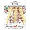 Jacob's Cattle Bush Bean Seeds (Organic) -Brandt Sales organic bean bush jacob s cattle