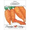 Chantenay Carrot Seeds (Organic)