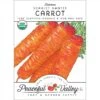 Scarlet Nantes Carrot Seeds (Organic) -Brandt Sales organic carrot scarlet nantes