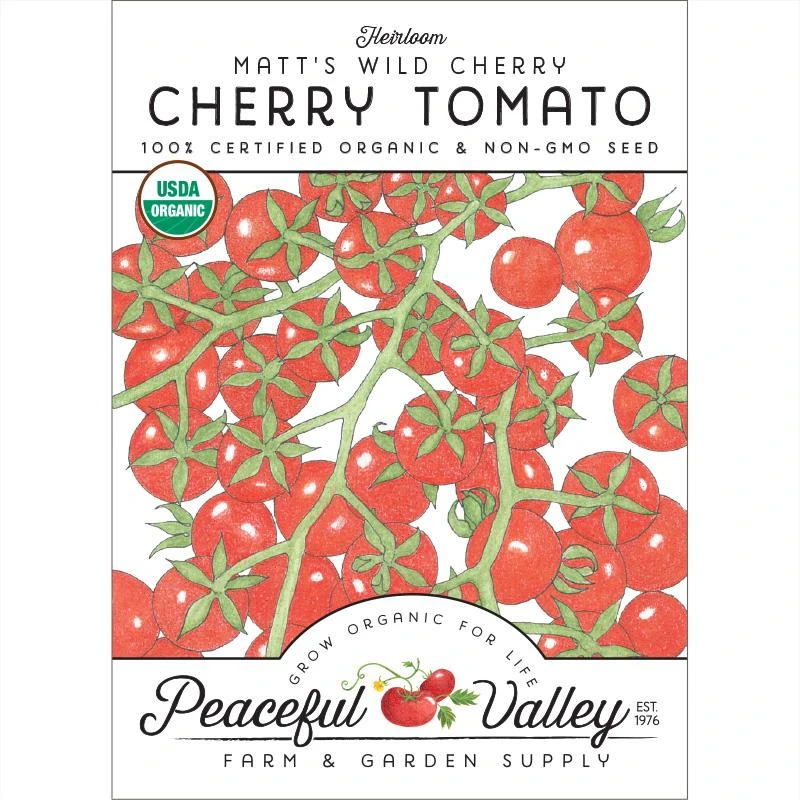 Matt's Wild Cherry Cherry Tomato Seeds (Organic) 3 Matt's Wild Cherry Cherry Tomato Seeds (Organic)