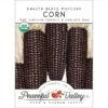 Dakota Black Popcorn Corn Seeds (Organic) -Brandt Sales organic corn dakota black popcorn