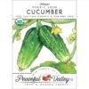 Double Yield Cucumber Seeds (Organic) -Brandt Sales organic cucumber double yield