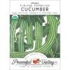 Striped Cucumber Seeds (Organic) -Brandt Sales organic cucumber striped