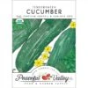Tendergreen Cucumber Seeds (Organic) -Brandt Sales organic cucumber tendergreen