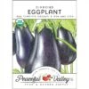 Diamond Eggplant Seeds (Organic) -Brandt Sales organic eggplant diamond