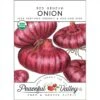 Red Geneva Onion Seeds (Organic) -Brandt Sales organic onion red geneva