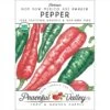 Hot New Mexico Joe Parker Pepper Seeds (Organic) -Brandt Sales organic pepper hot new mexico joe parker