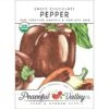 Chocolate Sweet Pepper Seeds (Organic) -Brandt Sales organic pepper sweet chocolate