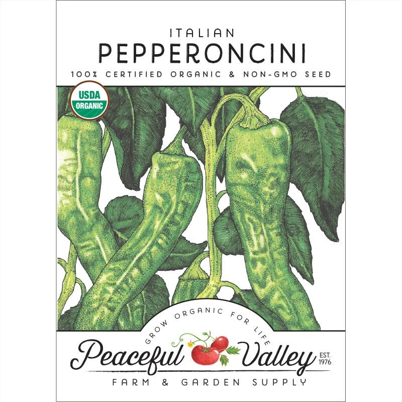 Italian Pepperoncini Seeds (Organic) 3 Italian Pepperoncini Seeds (Organic)