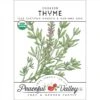 Organic Thyme, English -Brandt Sales organic thyme english