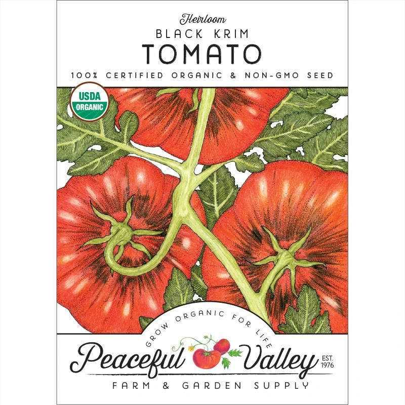 Black Krim Tomato Seeds (Organic) 3 Black Krim Tomato Seeds (Organic)