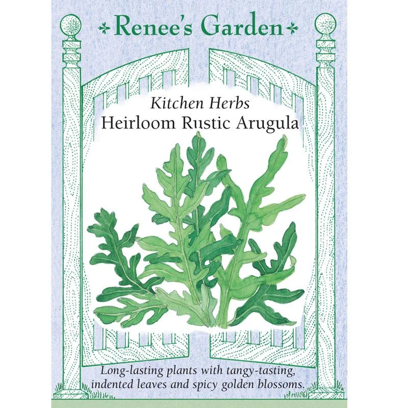 Renee's Garden Arugula Rustic (Heirloom) 3 Renee's Garden Arugula Rustic (Heirloom)