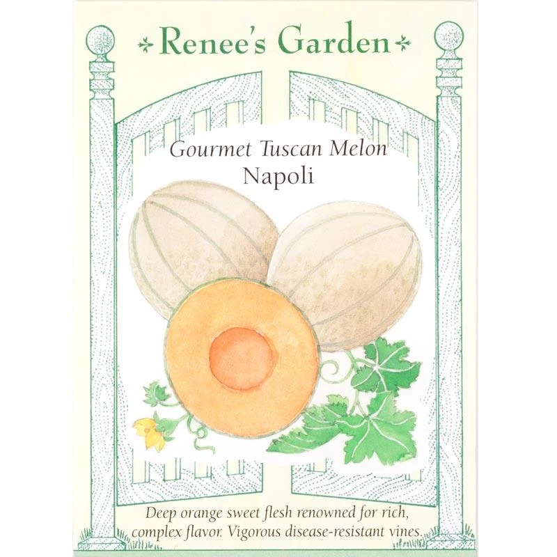 Renee's Garden Melon Tuscan Napoli 3 Renee's Garden Melon Tuscan Napoli