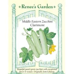 Renee's Garden Squash Summer Zucchini Mid-East Clarimore