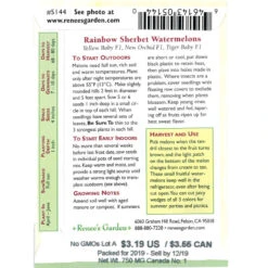 Renee's Garden Watermelon Trio Rainbow Sherbet -Brandt Sales snv4108 web back