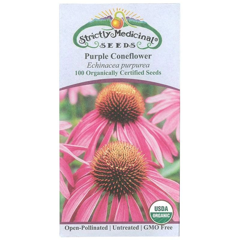 Strictly Medicinal Organic Purple Coneflower 3 Strictly Medicinal Organic Purple Coneflower