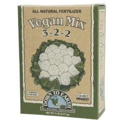 Vegan Mix 3-2-2 Fertilizer (5 Lb Box)